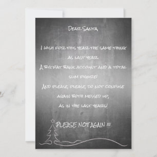 Dear good Santa