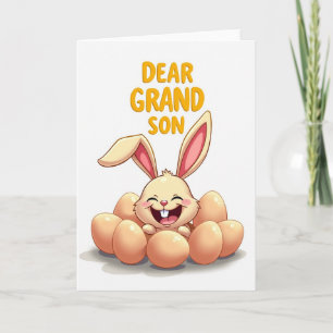 Dear Grandson Happy Day Card