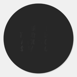 Dear Liver Today Will Be A Rough One Stay Strong Classic Round Sticker