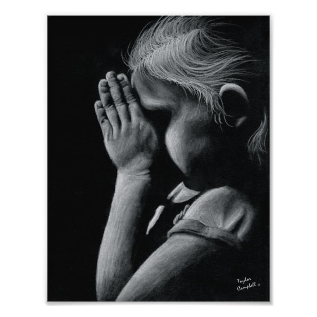 "Dear Lord..." Photo Print (Front)