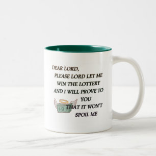 DEAR LORD Two-Tone COFFEE MUG