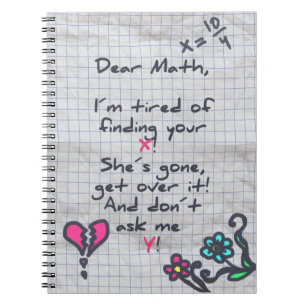 Dear Math Notebook