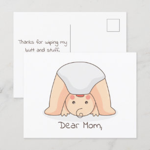 Dear Mom ... Funny Mother's Day Card