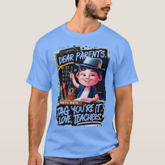Dear Parents Tag Youre It Love Teachers For Teache T-Shirt