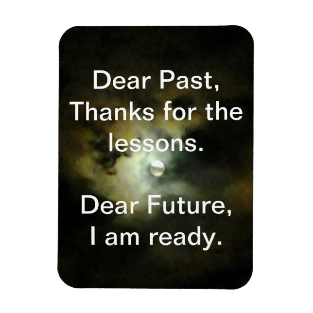 Dear Past, Dear Future Magnet (Vertical)