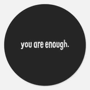 Dear Person Behind Me World Is A Better Place You Classic Round Sticker
