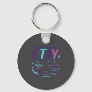 Dear Person Behind Me You Suicide Awareness Keychain