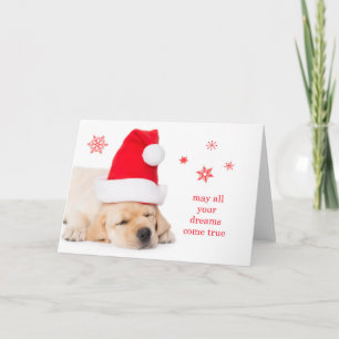Dear Santa Dreams Holiday Card