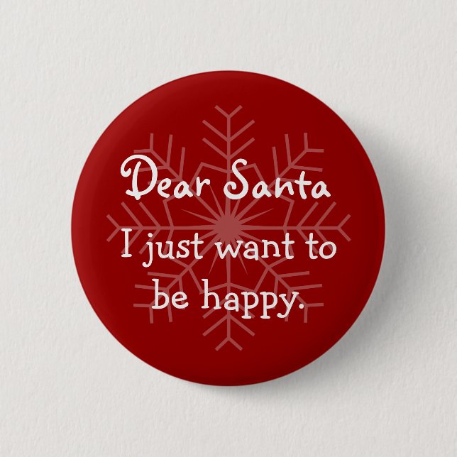 Dear Santa I can explain 2 Inch Round Button (Front)
