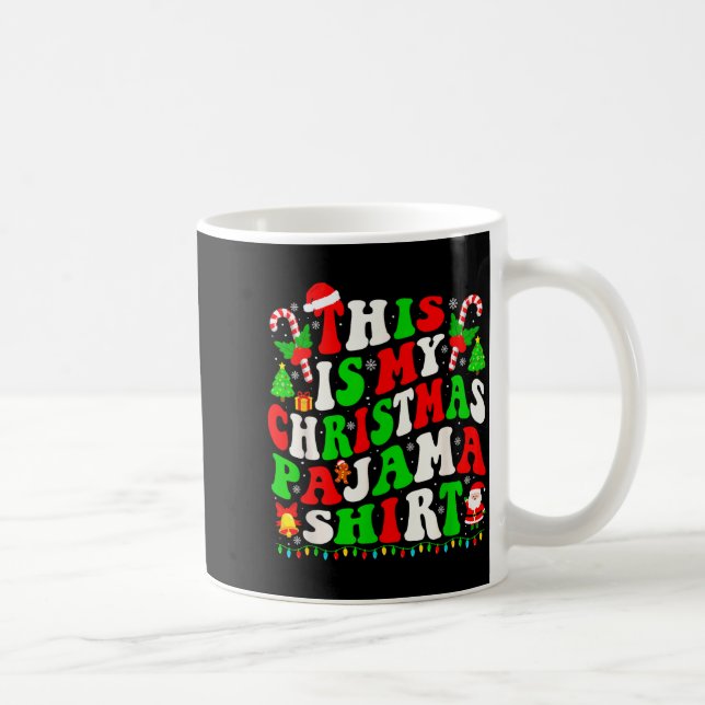 Dear Santa I Can Explain Funny Christmas Kids Men  Coffee Mug (Right)