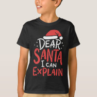 Dear Santa I Can Explain Hat Christmas Bad Behavio