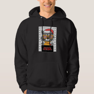 Dear Santa I Can Explain Raccoon Criminal Christma Hoodie