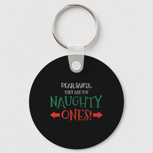 Dear Santa  Keychain (Front)