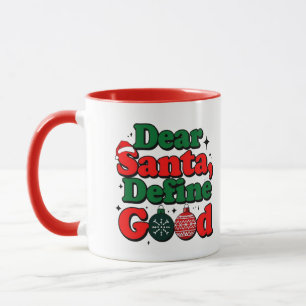 Dear Santa, Make My Wish Come True Mug