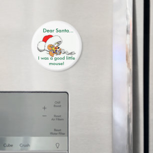 Dear Santa Mouse Magnet