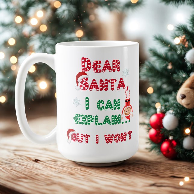 Dear Santa - Naughty Christmas Coffee Mug (Creator Uploaded)