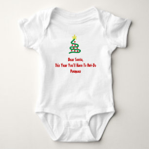 Dear Santa - Pawpaw Baby Bodysuit