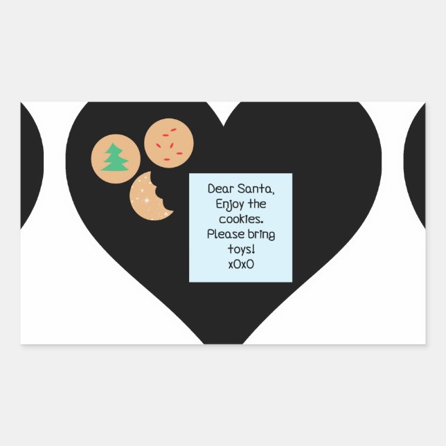 Dear Santa - Please Bring Toys Sticker (Front)