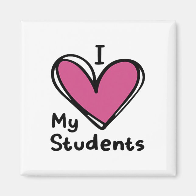 Dear Student Behind Me  Magnet (Front)