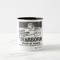 Dearborn Drive In Grand Opening Retro Mug