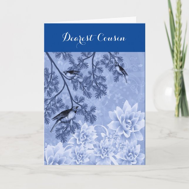 Dearest Cousin / Terminally Ill/Goodbye - Nature Card (Front)