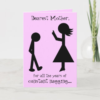 Dearest Mother Holiday Card