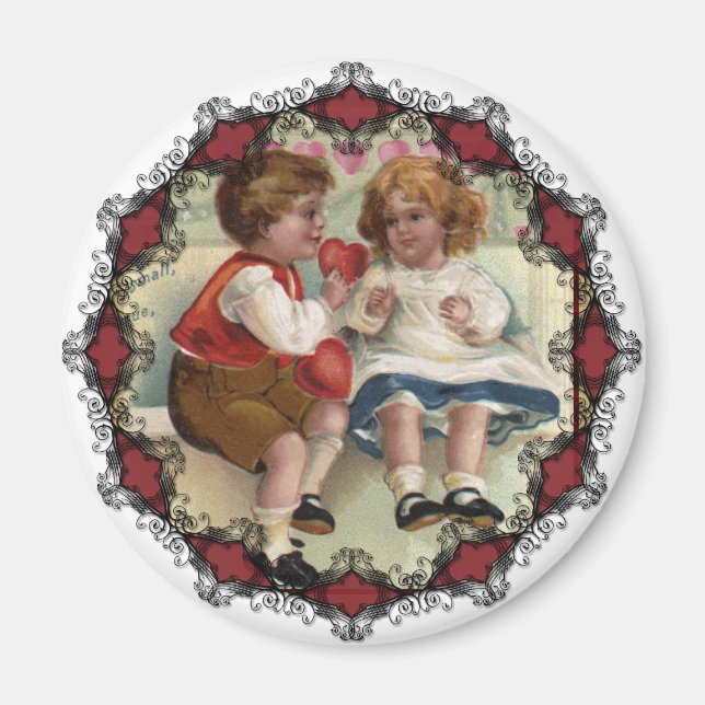 Dearest Valentine Magnet (Front)