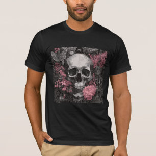 Dearly Departed – Gothic Skull Fine Art T-Shirt