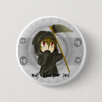 death 2 inch round button