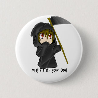 death 2 inch round button