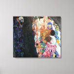 Death and Life | Gustav Klimt | Canvas Print<br><div class="desc">Death and Life is a 19010-15 painting by Gustav Klimt.</div>