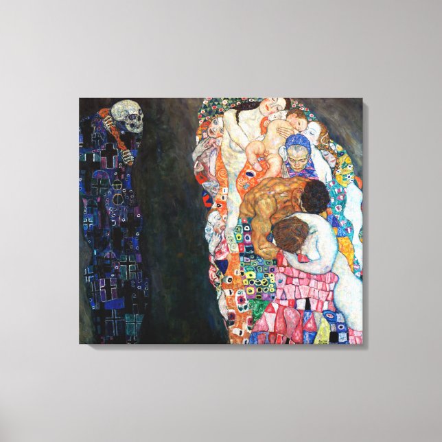 Death and Life | Gustav Klimt | Canvas Print (Front)