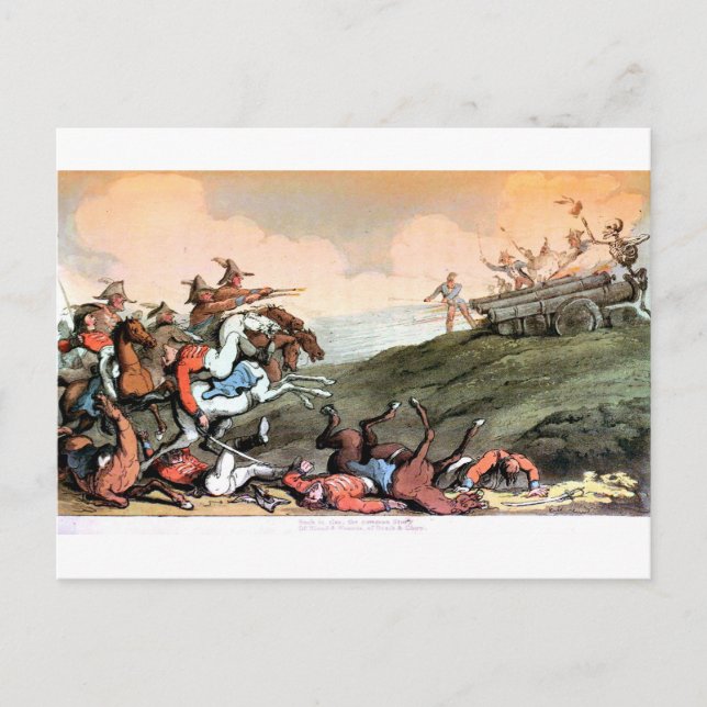 Death and the Last Charge postcard (Front)