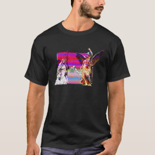 Death Angel Trashlife Sad Vaporwave Aesthetic Pull T-Shirt
