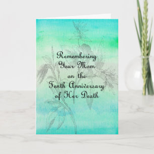 Death Anniversary 10th for a Mom in Green Card