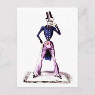 Death as a Gentlemen postcard