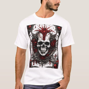 Death Before Death – Dark Skull Gothic Death Metal T-Shirt