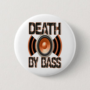 DEATH by BASS 2 Inch Round Button