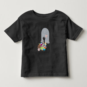 Death by Candy Halloween Design Toddler T-shirt