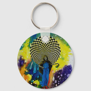 Death by Michael Moffa Keychain