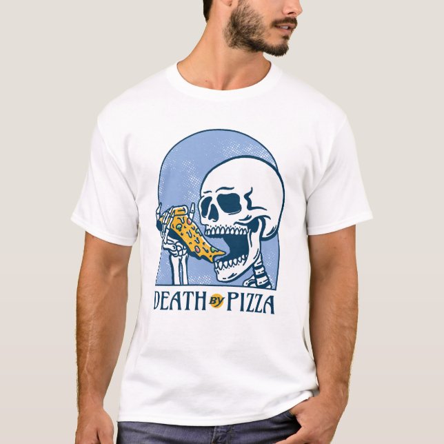 Death by Pizza T-Shirt (Front)