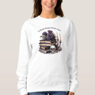 Death By TBR, Custom Book Club Sweatshirt