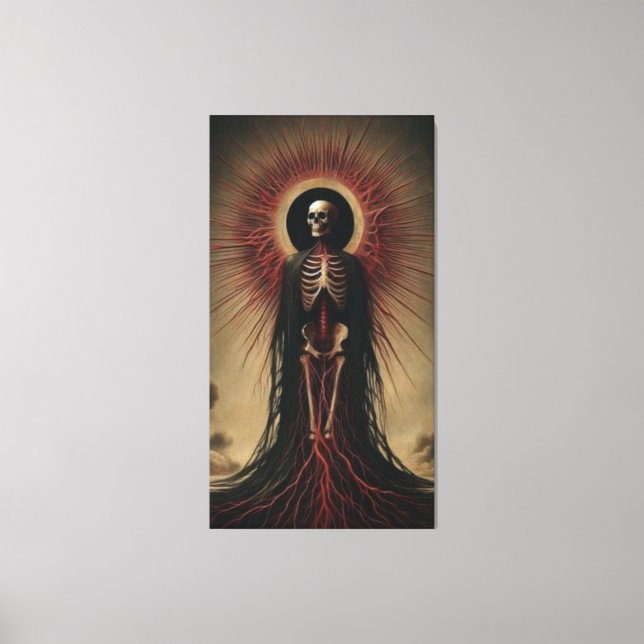 Death Canvas Print (Front)