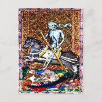 Death Card Postcard