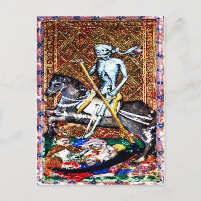 Death Card Postcard (Front)