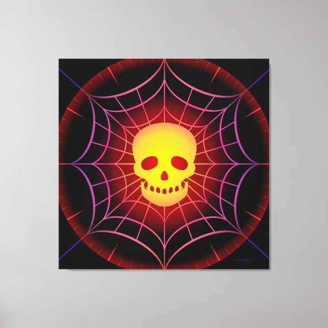 Death Catcher Canvas Print (Front)