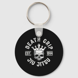 Death Grip BJJ Jiu Jitsu Brazilian Jujitsu Men Keychain