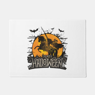 Death Halloween - halloween party Doormat