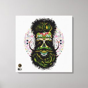 Death head G-Skulls Renegade series 7 of 12 Canvas Print