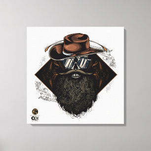 Death head G-Skulls Renegade series 9 of 12 Canvas Print